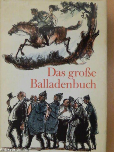 Eduard Mörike: Das große Balladenbuch (Verlag Neues Leben, 1973) antikvár