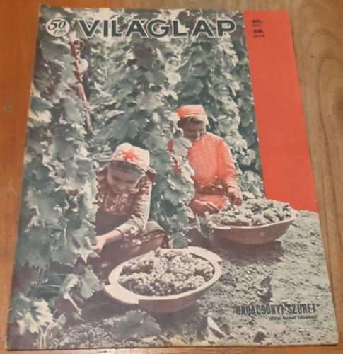 Világlap 46. évfolyam 40. szám antikvár