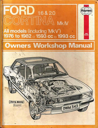 Haynes Publishing: Ford Cortina 1.6 & 2.0 (1976 to 1982) antikvár