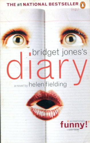 Helen Fielding: Bridget Jones diary - a novel by Helen Fielding antikvár