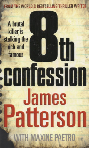 James Patterson: The 8th Confession antikvár