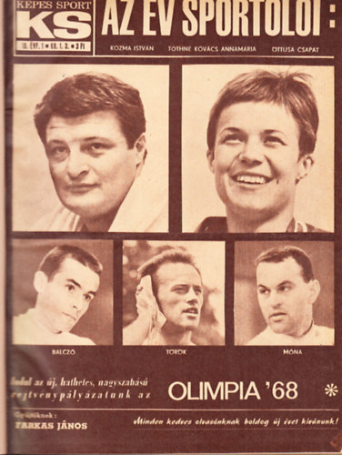 Képes Sport 1968 antikvár