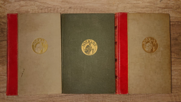 Kosztolányi Dezső: Kosztolányi három kötete a Nyugat gyújteményes kiadásában: Elsüllyedt Európa, Színház, Napjaim múlása antikvár