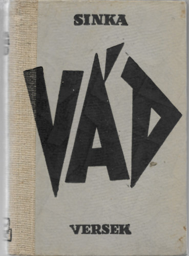 Sinka István: Vád - Versek antikvár