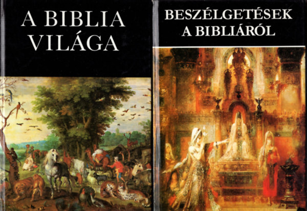 Rapcsányi László: 2 db könyv a Bibliáról (együtt) 1. Beszélgetések a Bibliáról - Mítoszok és legendák a Bibliában , 2. A Biblia világa antikvár