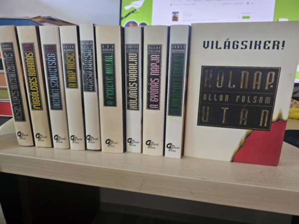 Michael C. Eberhardt, Joseph R. Garber, David Yallop, Peter Blauner, Malcolm Bell, Ann Benson, Carsten Stroud, Allan Folsom, James Grippando: 10db Világsikerek, KÖNYVMENTŐ AJÁNLAT: Veszélyes megbízatás+ Függőleges rohanás+ Ördögi szövetség+ A nap hőse+ Végső búcsú+ A fekete halál+ Különös vádalkú+ A gyónás napja+ Holnapután+ Elhibázott ítélet antikvár