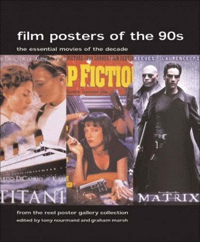 Film Posters Of The 90s - (A 90-es évek filmposzterei) - képes album - angol nyelvű antikvár