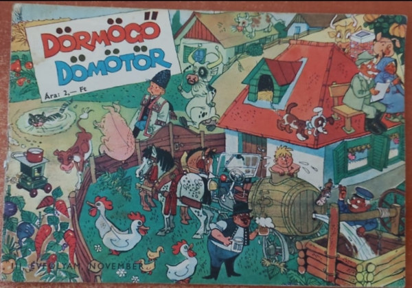 Rákos Klára (szerk.): Dörmögő Dömötör III. évf. november antikvár