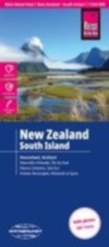 Reise Know-How Landkarte Neuseeland, Südinsel | New Zealand South Island (1:550.000) idegen