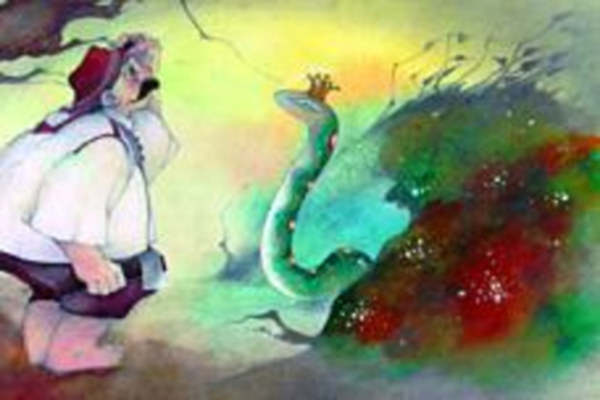 Benedek Elek: A kígyóbőr - Diafilm diafilm