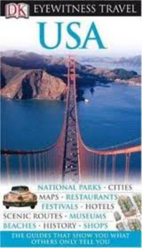 Dorling Kindersley: USA - Eyewitness Travel Guides antikvár