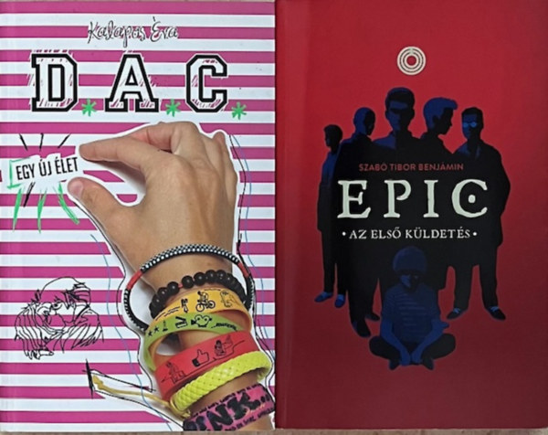 Szabó Tibor Benjámin, Kalapos Éva: Ifjúsági irodalom könyvcsomag (2 kötet) - Dedikált antikvár