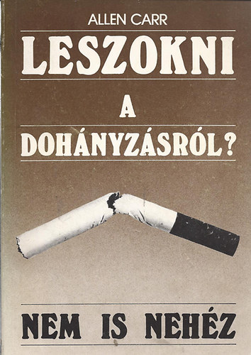 leszokás a cigarettáról könyv