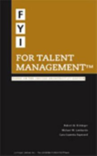 FYI for talent management antikvár
