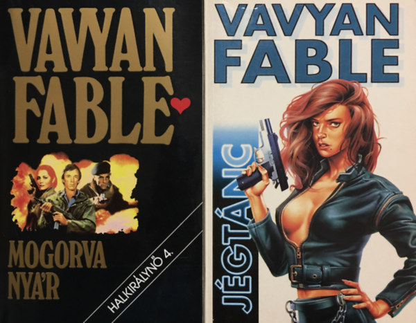 Vavyan Fable: Jégtánc + Mogorva nyár (Halkirálynő 4.) (2 kötet) antikvár