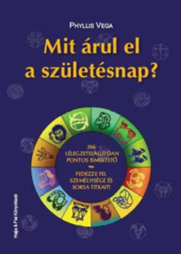 Phyllis Vega, Moczok Péter (ford.): Mit árul el a születésnap? - 366 lélegzetelállítóan pontos ismertető - Fedezze fel személyisége és sorsa titkait! antikvár