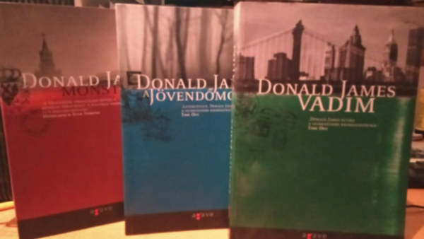 Donald James: Vadim-trilógia (Monstrum, A jövendőmondó, Vadim) antikvár