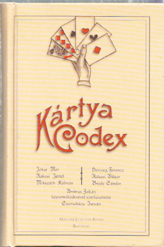 Szomaházy István: Kártya codex antikvár