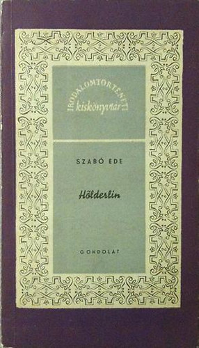 Szabó Ede: Hölderlin antikvár
