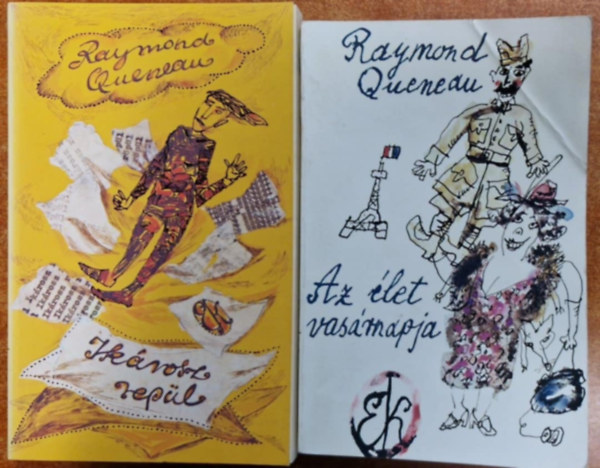 Raymond Queneau: Ikárosz repül + Az élet vasárnapja antikvár