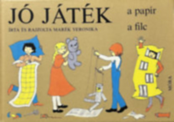Hegyi-Füstös István Puszta Péter (ill.): "Jó játék" ifjúsági könyvcsomag (4db) A papír, a filc / A fa, a csont / A hang, a csend / A fény, az árnyék/A papír, a filc antikvár