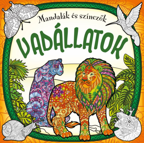 Mandalák és színezők - Vadállatok akciós termékkép 1