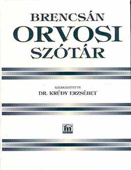Dr. Krúdy Erzsébet: Brencsán orvosi szótár antikvár