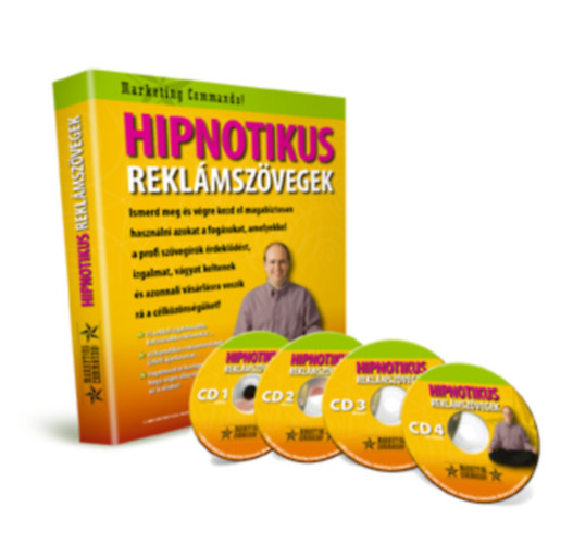 Hipnotikus Reklámszövegek(CD melléklettel) antikvár
