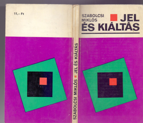 Szabolcsi Miklós: Jel és kiáltás (az avantgarde és a neoavatgarde kérdéseihez) antikvár