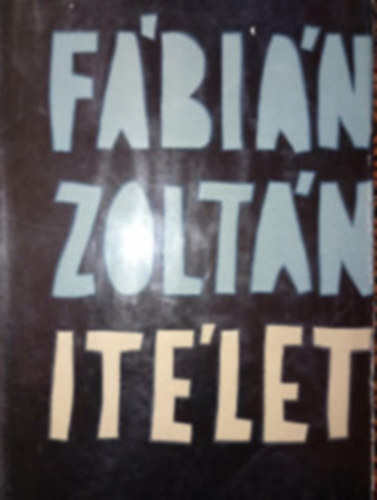 Fábián Zoltán: Ítélet antikvár