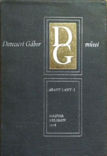 Devecseri Gábor: Arany lant - Kisebb fordítások, I. - Ókor antikvár