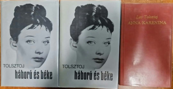 Lev Tolsztoj: 3db Tolsztoj: Anna Karenina 1-2. + Háború és béke 1-2. antikvár