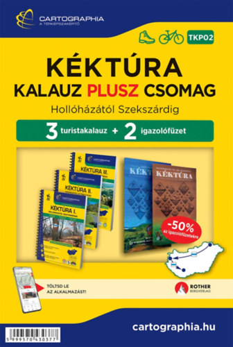 Kéktúra Kalauz PLUSZ csomag akciós termékkép 1
