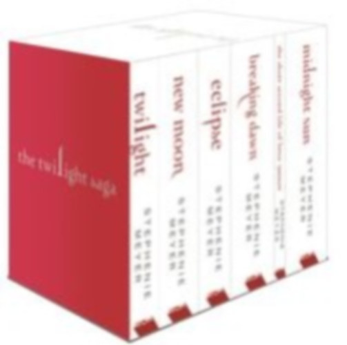 Meyer, Stephenie: Twilight Saga 6 Book Set (White Cover) idegen