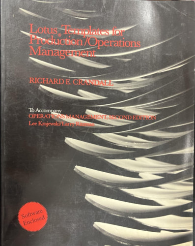 Lotus Templates for Production/Operations Management antikvár
