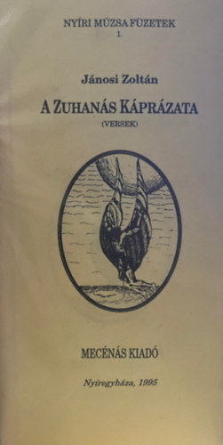 Jánosi Zoltán: A Zuhanás Káprázata (versek) könyv