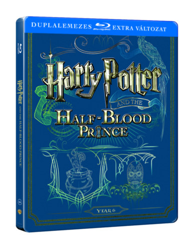 Harry Potter Es A Felver Herceg Blu Ray Steelbook Bookline