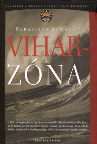 Sebastian Junger: Viharzóna (Halászok a tenger ellen-Igaz történet) antikvár