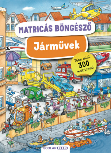 Matricás böngésző - Járművek könyv