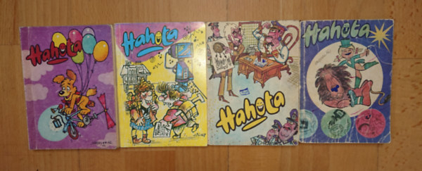 A Hahota magazin 4 száma: Hahota 18., Hahota 26., Hahota29., Hahota 47. antikvár