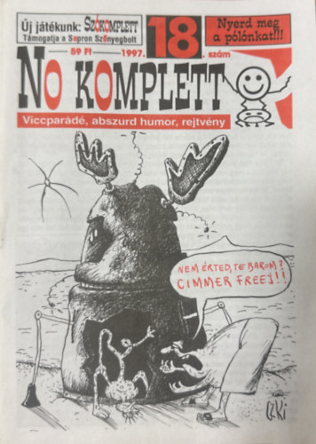No komplett - 1997/18 antikvár