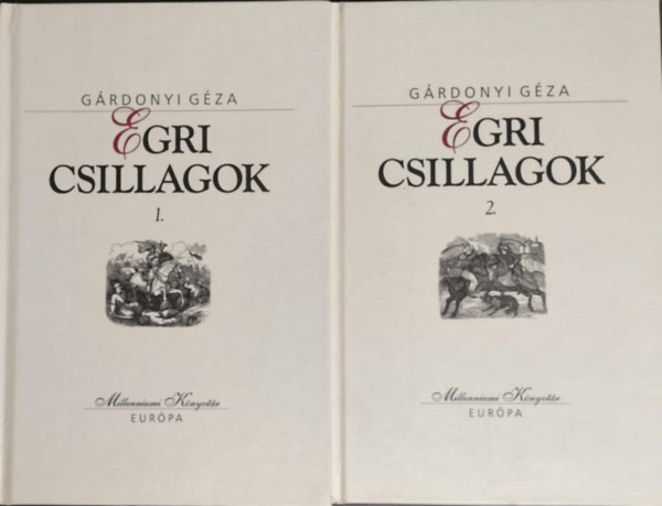 Gárdonyi Géza: Egri csillagok 1.-2.(Millenniumi könyvtár) antikvár