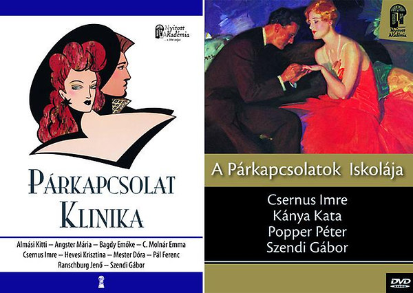 Párkapcsolat Klinika - A párkapcsolatok iskolája (DVD) csomag