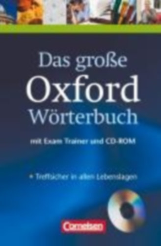 Das große Oxford Wörterbuch. Inkl. CD-ROM idegen
