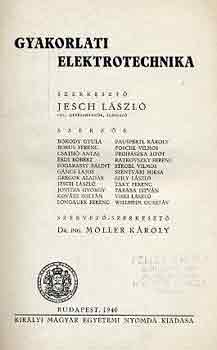 Jesch László (szerk.): Gyakorlati elektrotechnika antikvár