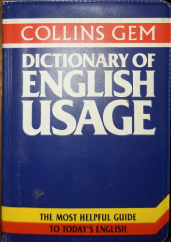 Ronald G. Hardie: Collins Gem Dictionary of English Usage antikvár