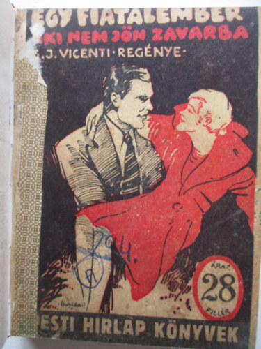 J Vicenti: Egy fiatalember ki nem jön zavarba antikvár