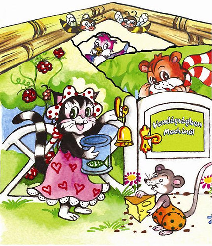 Vendégségben Mackónál antikvár