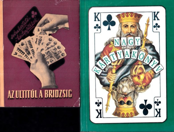 Dr. Widder Lajos, Dr. Berend Mihály: Az ultitól a bridzsig + Nagy kártyakönyv (2 db) könyv