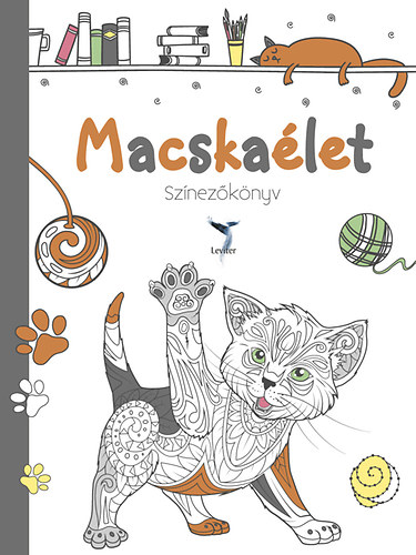 Macskaélet Színezőkönyv akciós termékkép 1